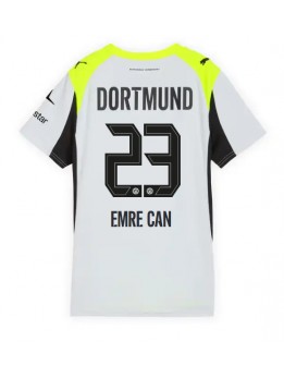 Borussia Dortmund Emre Can #23 Zenski Gostujuci Dres 2025-26 Kratak Rukavima Borussia Dortmund Emre Can #23 Zenski Gostujuci Dres 2025-26 Kratak Rukavima